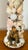 Safari Whimsical Pair Sea Shell Encrusted Candlesticks With Shell Globes and Monkeys Figure For Sale - Image 3 of 8