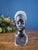 African Vintage Hand Carved African Stone Bust Sculpture For Sale - Image 3 of 16