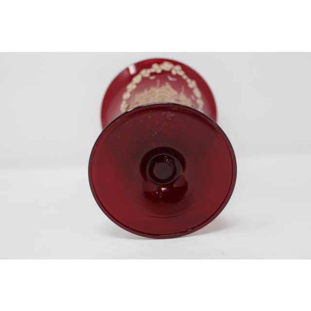 Traditional Vintage Souvenir Venice Vase For Sale - Image 3 of 5