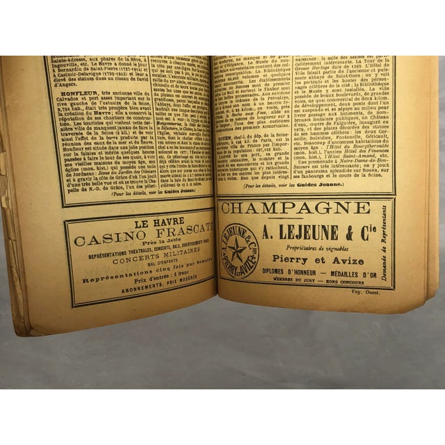 Vintage French Travel Ephemera Beach House Decor For Sale - Image 12 of 15