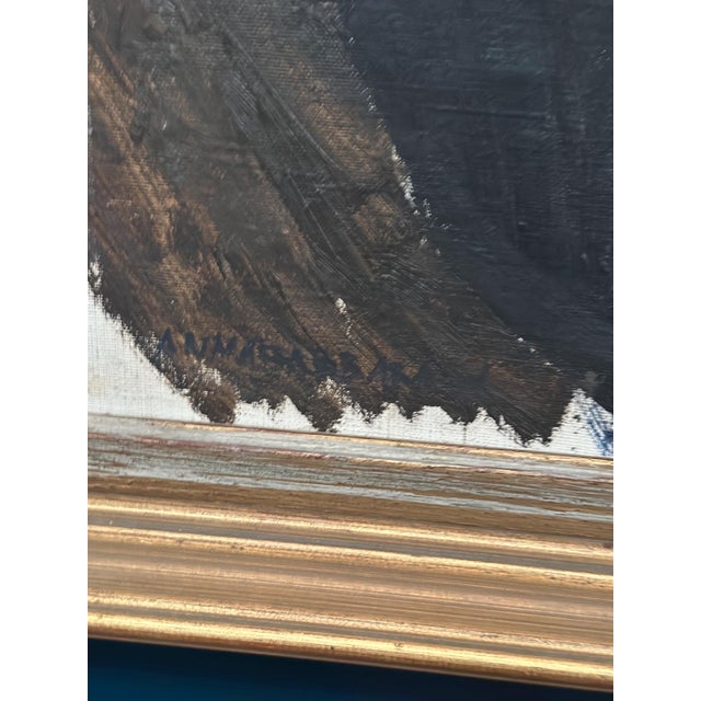 Anna Barbara Weinreich, Gumma, 1950s, Oil on Canvas, Framed For Sale - Image 6 of 14