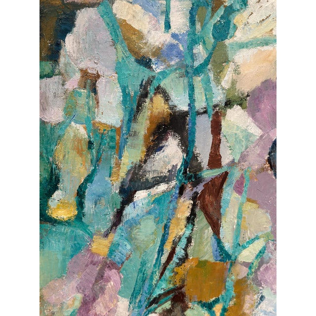 After Gunnar Alvarna, Composition, 1960s, Oil on Canvas For Sale - Image 17 of 18