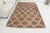 Turkish Geometric Oushak Kilim Rug For Sale - Image 3 of 10