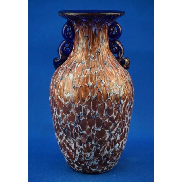 Goldenrod Glass Vases, 1960s, Set of 2 For Sale - Image 8 of 18