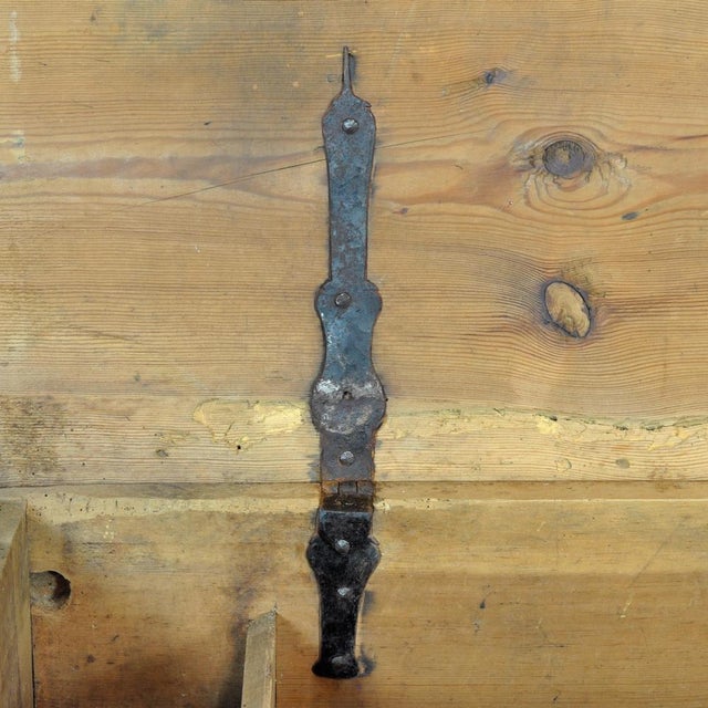 Folk Art Bridal Chest, 1795 For Sale - Image 9 of 16
