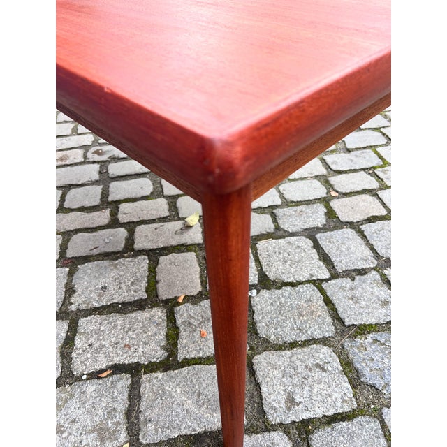 Extendable Teak Dining Table by Henning Kjearnulf For Sale - Image 5 of 9
