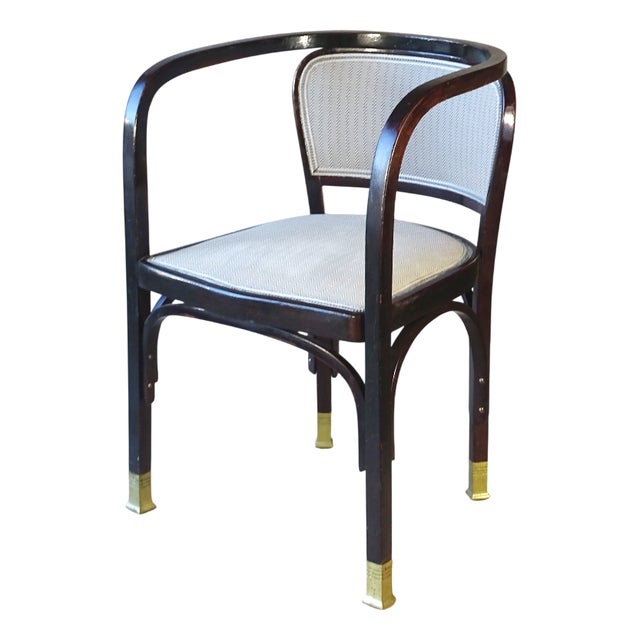 Antique Armchair by Gustav Siegel, 1905 For Sale
