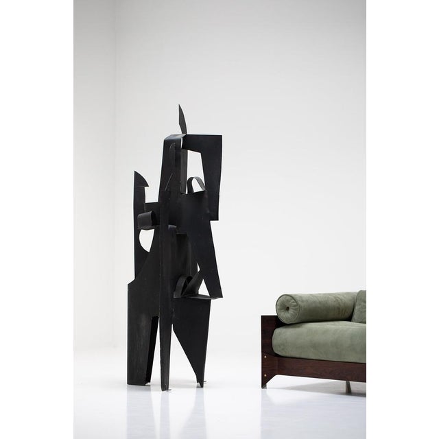 Henk Hesselius, Sculpture, 1966, Steel, in Good conditions. Designed 1960 to 1969 This piece has an attribution mark, I am...