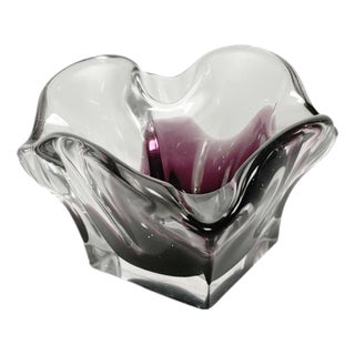 Vintage Art Glass Ashtray, Italy, 1960s For Sale