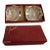 1950s Baccarat Cut Crystal Salt Cellars Salerons Pair With Original Box For Sale