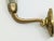 Italian Art Deco Brass Sconces with Murano Glass Shade, 1930s, Set of 2 For Sale - Image 16 of 18
