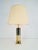 Vintage table lamp Willy Daro Regency design Brass and chrome '80. Designer: Daro, Willy. Design period: 1980 Colour:...