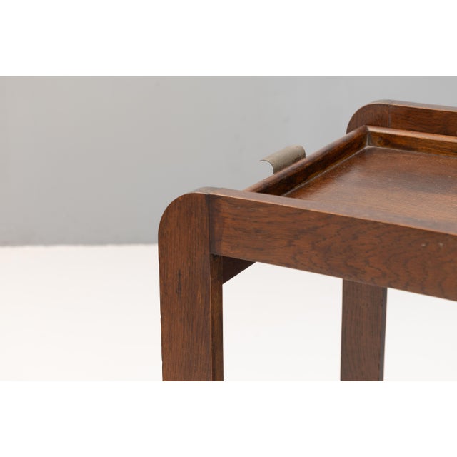 Oak Drinks Trolley, 1950 For Sale - Image 6 of 8
