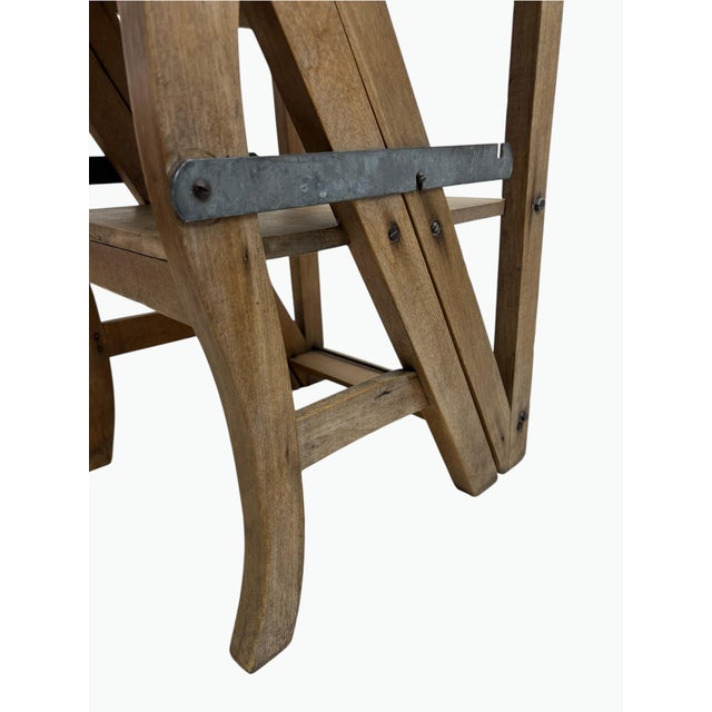 Metamorphic Wooden Folding Library Stepladder, 1890s For Sale - Image 11 of 17