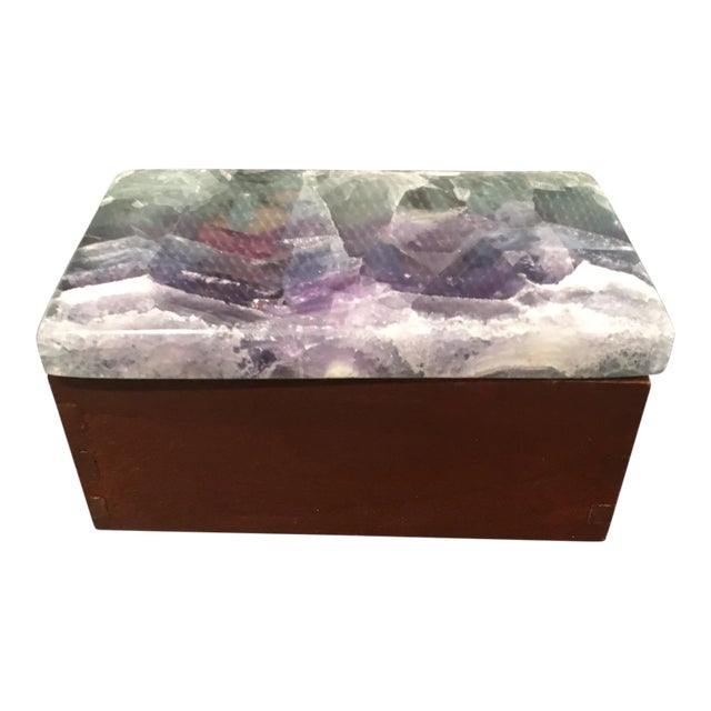 Stone Onyx Top Box For Sale