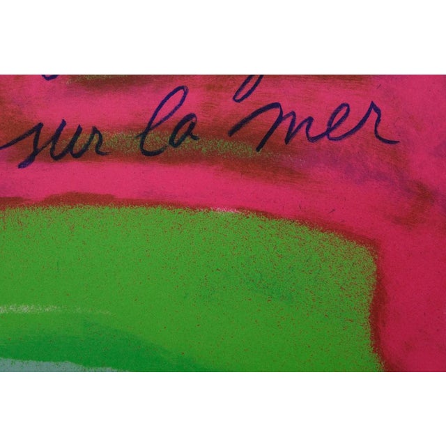 Jean Messagier, Les oeufs sur le plat, Lithograph For Sale - Image 6 of 8