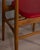 Brown Vintage Italian Chairs in Wood and Leather, 1960s, Set of 2 For Sale - Image 8 of 14