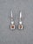 2.02 Ct Natural Fancy Orange & Diamond Dangle Earrings - 2 Pieces For Sale In Chicago - Image 6 of 7