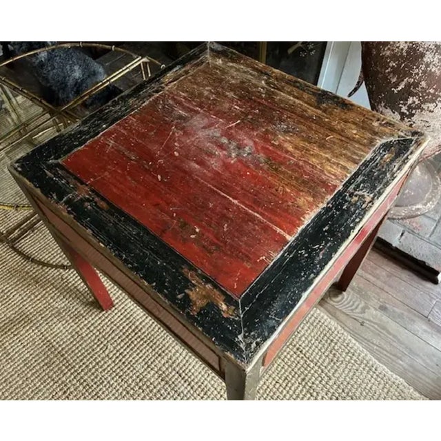 Antique Asian Wood Desk For Sale In New York - Image 6 of 8