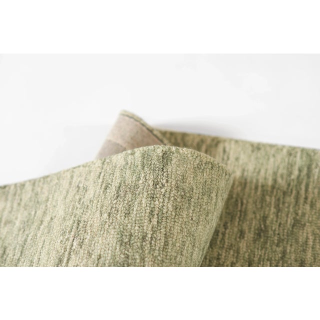 Light Green Momeni James Sage Hand Tufted Area Rug 9' X 12' For Sale - Image 8 of 9
