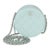 Teal Ultimate Stitch Lambskin Round Clutch On Chain For Sale