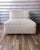 Textile Restoration Hardware Como Modular Armless Chair- Two Tone Linen For Sale - Image 7 of 8