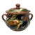 Small Majolica Lidded Tureen Mixed Earths , Circa 1890 For Sale