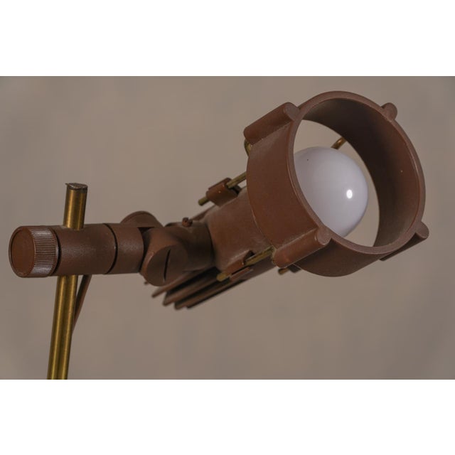 1970s Mid-Century Modern Adjustable Floor Lamp, Germany, 1970s For Sale - Image 5 of 8