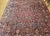1900 - 1909 Antique Oversized Persian Sarouk Area Rug, Hand-Knotted Wool, Allover Floral Pattern, 10x17, Red & Navy For Sale - Image 5 of 18