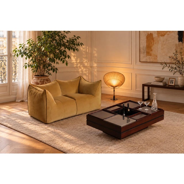 Le Bambole Sofa in Buffalo Leather by Mario Bellini for B&B Italia, 1970s For Sale - Image 14 of 17