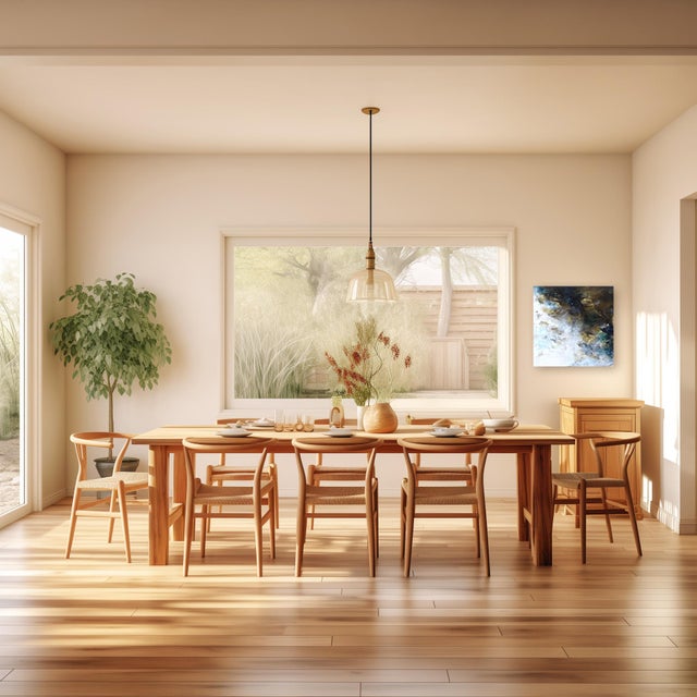 Textile Out in the Dark - Abstract Serene Cool Tone Textural Acrylic Canvas Painting Original Artwork by Ve Boisvert For Sale - Image 7 of 9