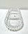 1980s Gorham Crystal Divided Serving Platter Candy Dish For Sale - Image 5 of 11