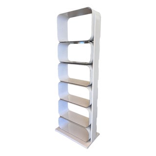 Space Age Aluminium Shelving Unit, 1970 For Sale