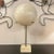 Midcentury, modernist, lollipop table lamp by Paul Mayen for Habitat features a thick polypropylene globe shade with...