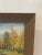 Wood American Impressionist Landscape Painting of Kentucky Horse Farm With Rolling River For Sale - Image 7 of 8
