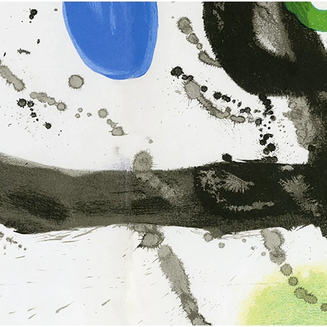 This lithograph comes from the long running French Art Magazine "Derriere le Miroir" published from 1946 until 1982 (253...