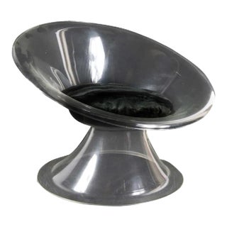 Buttercup Lucite Lounge Chair by Erwin & Estelle Laverne For Sale