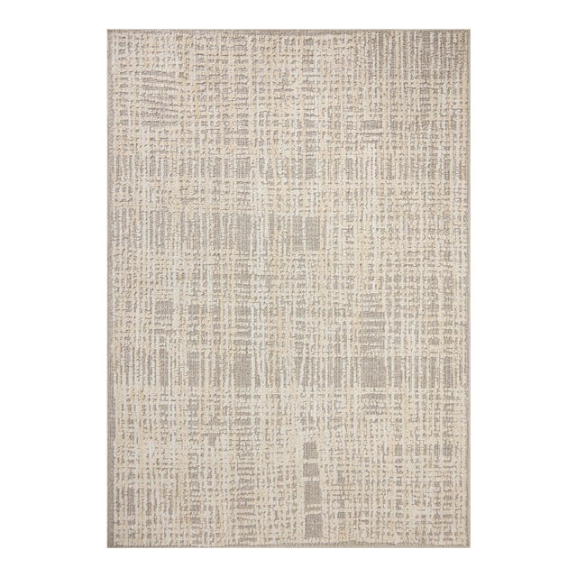 Amber Lewis x Loloi Bexley Rug in Natural / Dove 2'-7" x 12'-0" Runner Rug For Sale