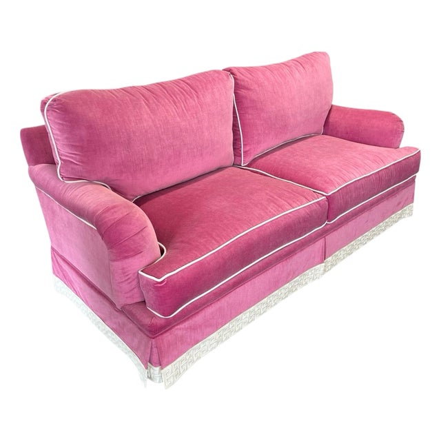 Custom Upholstered Century Brand Sofa For Sale