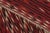 Antique Persian Kilim Runner in Red With Colorful Serrated Stripes - Rug & Kilim For Sale In New York - Image 6 of 6