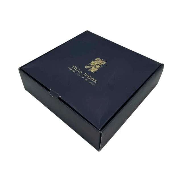 Villa d'Este Hotel Lake Como Italy Porcelain Ashtray Catchall Dish For Sale - Image 10 of 12