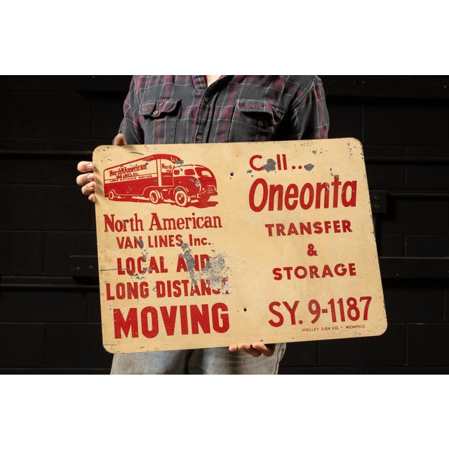 c. 1940s; Holley Sign Co. - Memphis, TN Oneonta Transfer and Storage - Pasadena, CA North American Van Lines - Fort Wayne,...