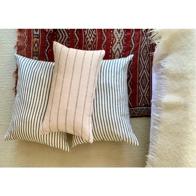 Contemporary Plum Textiles Powell Blush Linen For Sale - Image 3 of 3