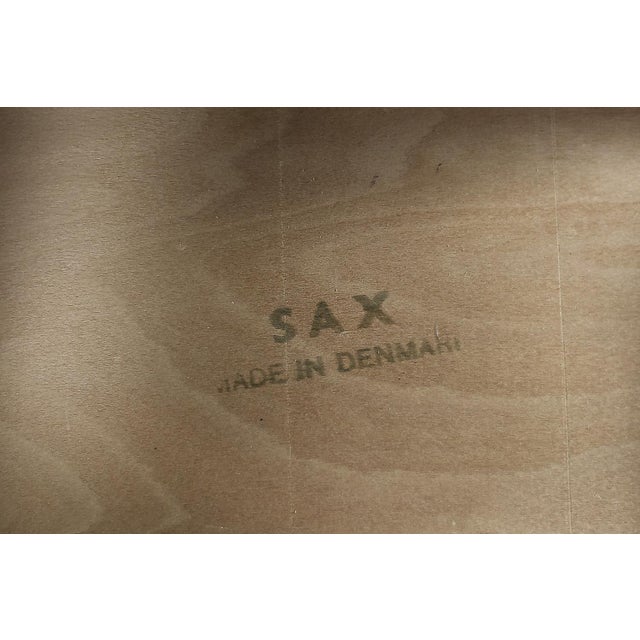 Vintage Scandinavian Oak Dining Chairs from Sax Møbelfabrik, 1960s, Set of 4 For Sale - Image 10 of 18