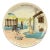 Sarreguemines Benjamin Rabier Childs Plate, Propos De Basse-Cour For Sale