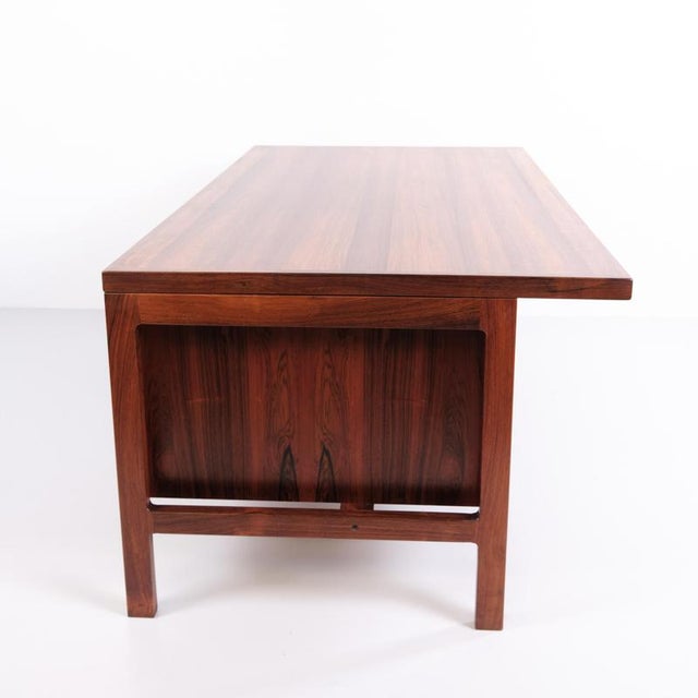 Rosewood Desk by Arne Vodder for Sibast Furniture 1960s For Sale - Image 3 of 11