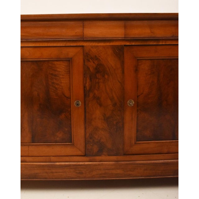 Large Antique French Louis Philippe Walnut Cupboard, 19th Century For Sale - Image 10 of 15