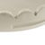 2020s Round Scalloped Riviera Tray - Taupe For Sale - Image 5 of 10