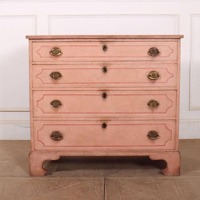 English Painted Chest of Drawers For Sale - Image 13 of 13