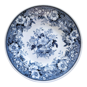 Royal Sphinx Maastricht "Balmoral" Blue & White Soup Plate